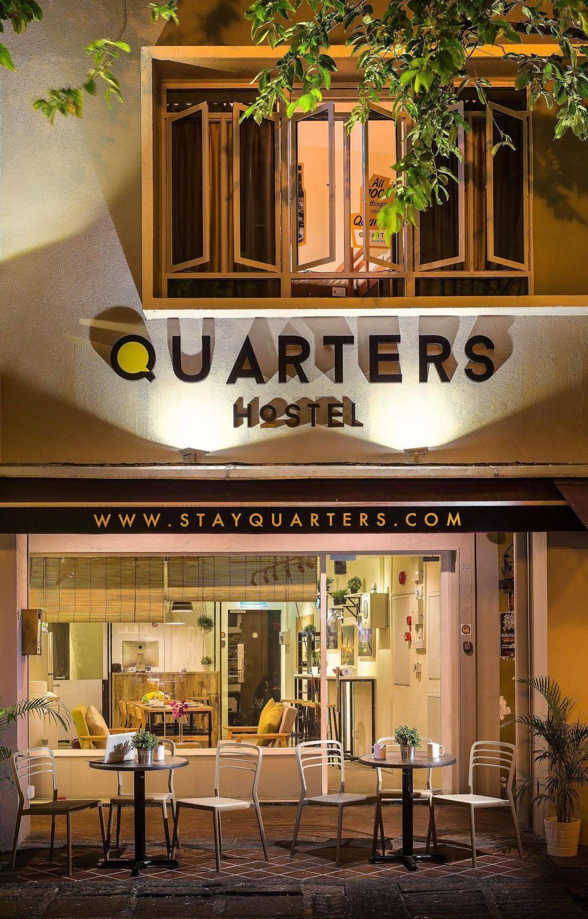 Quarters Capsule Hostel Singapur Exterior foto